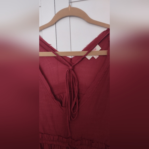 Anthropologie Peach Love Babydoll Juliet Sleeves Drawstrings Romantic Top Sz S - Picture 6 of 15